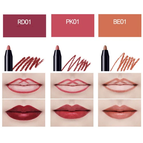 The Saem Eco Soul Lip Liner - 3 Colors [#PK01 Rose Garden]